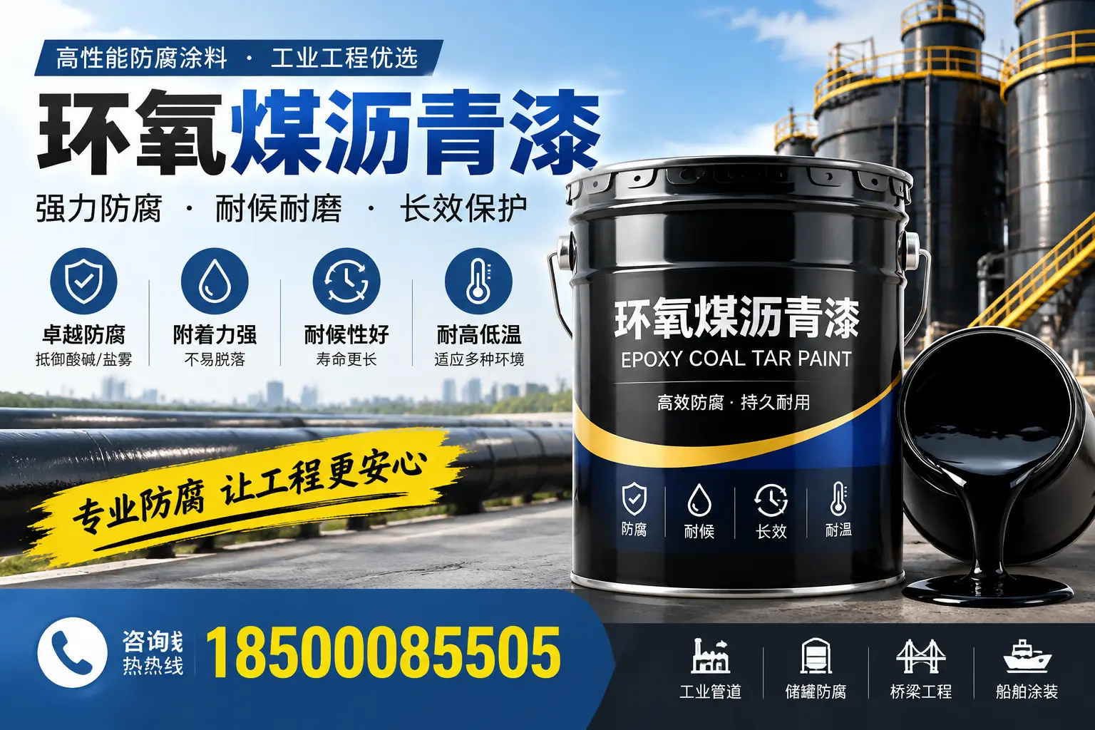 环氧煤沥青漆的施工方法与注意事项,确保在贵阳顺利完成